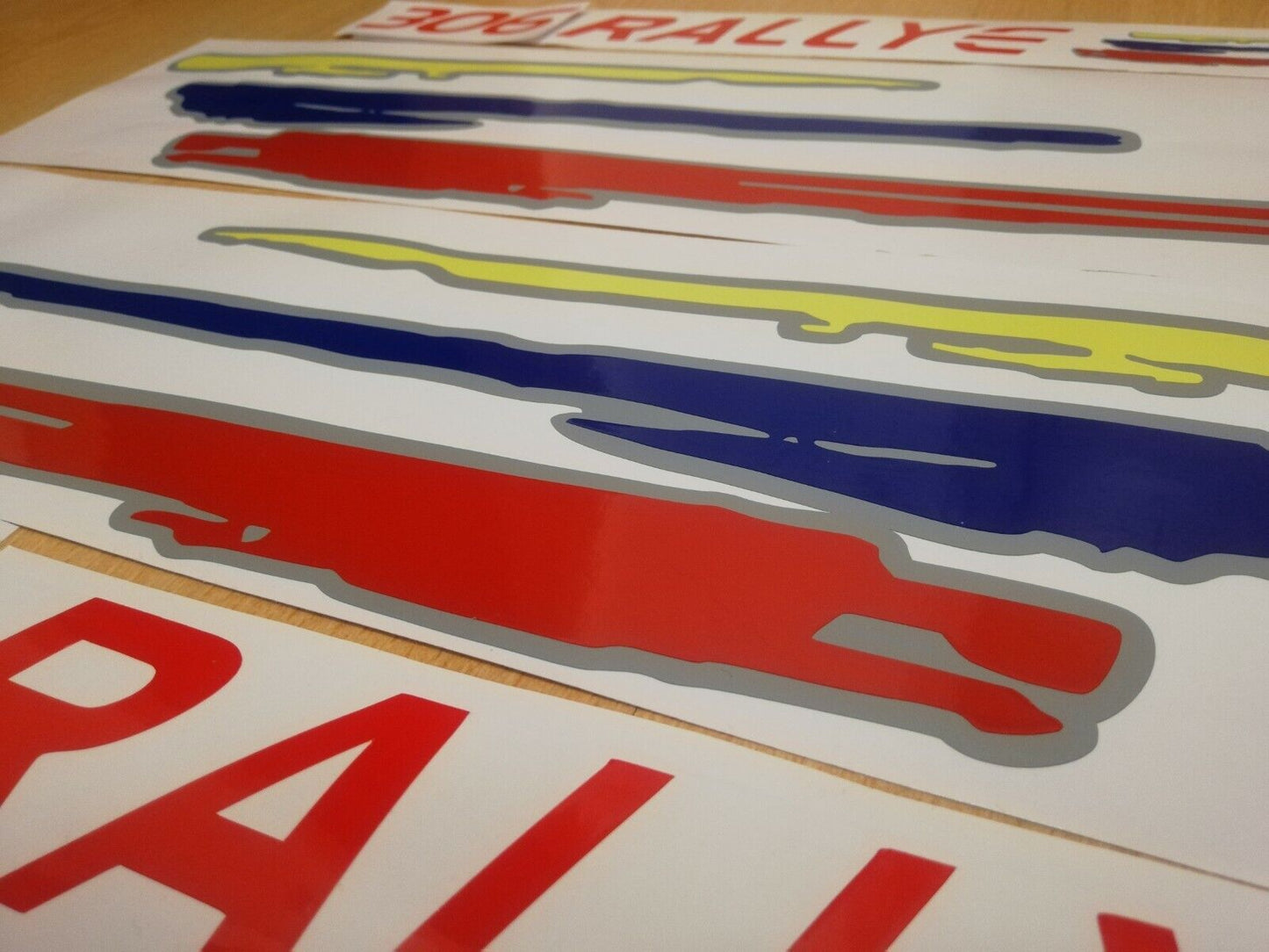 306 Rallye - Fits Peugeot - Reproduction Decal Sticker Kit