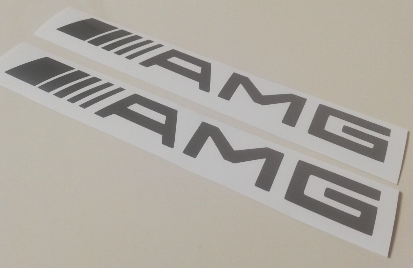 AMG lettering Side Decals - Fits Benz AMG 300E CLK CLA C63 E63 - Sticker