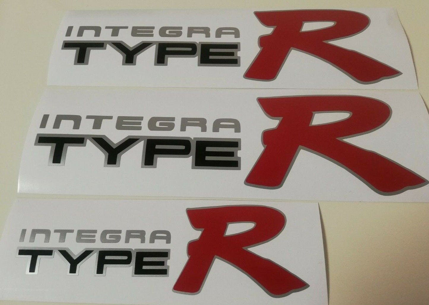 Integra DC2 Type R - Fits DC2 B18 - Reproduction Side Decal / Stickers