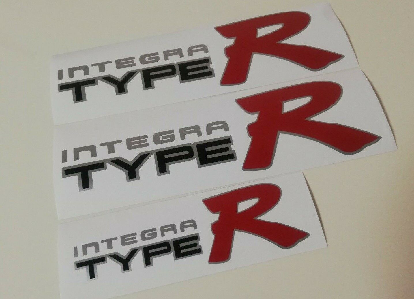 Integra DC2 Type R - Fits DC2 B18 - Reproduction Side Decal / Stickers