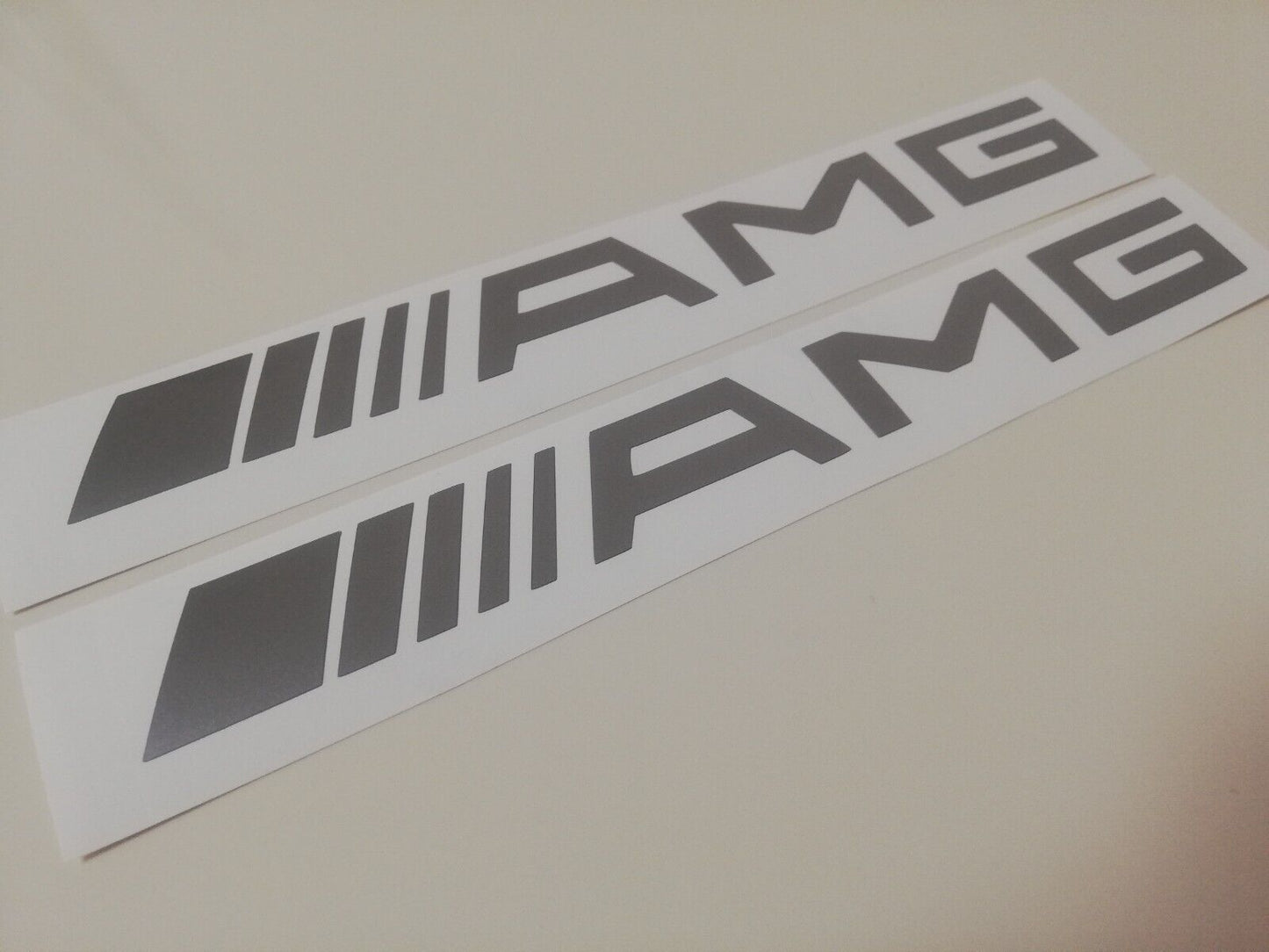 AMG lettering Side Decals - Fits Benz AMG 300E CLK CLA C63 E63 - Sticker