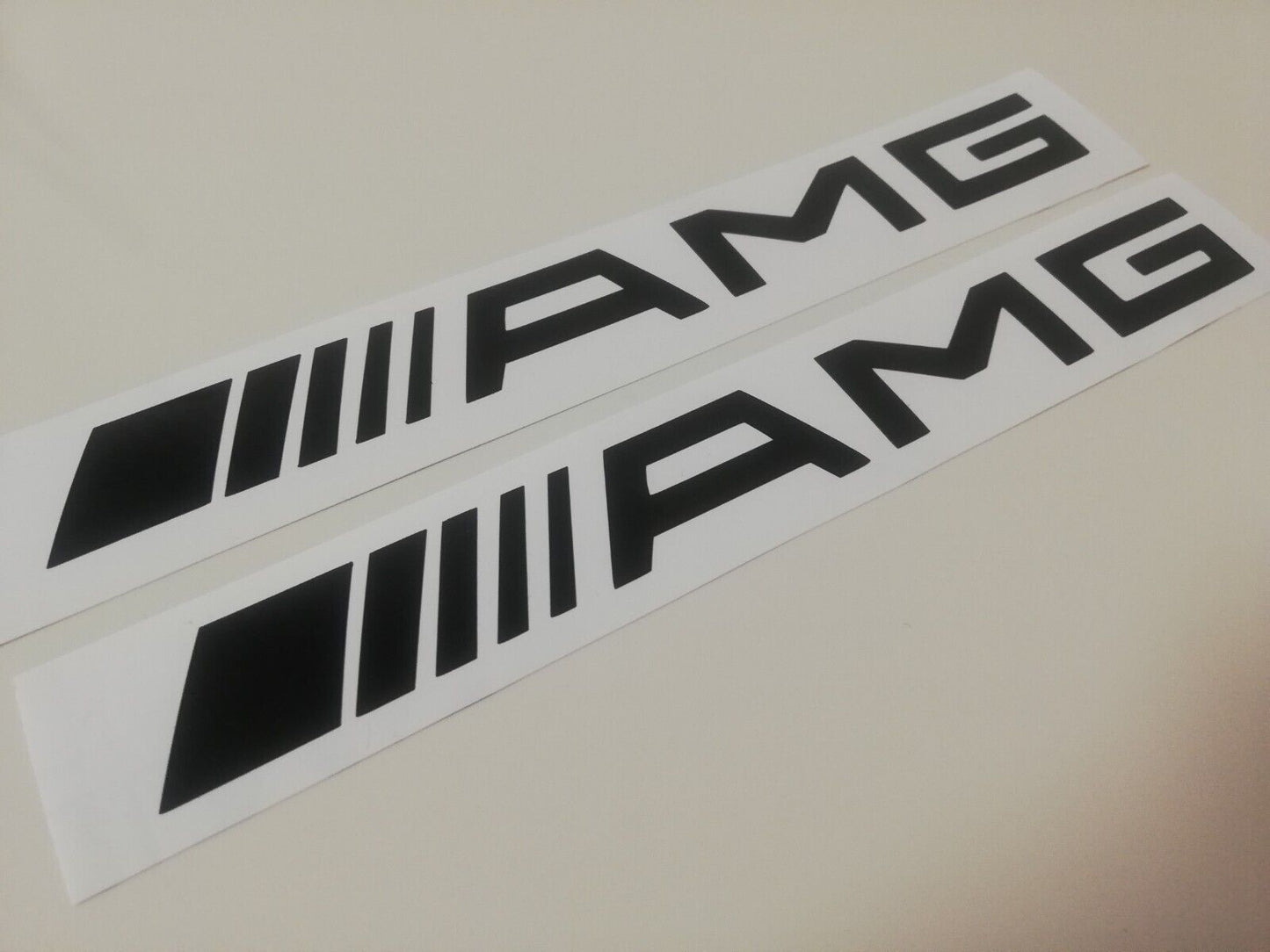 AMG lettering Side Decals - Fits Benz AMG 300E CLK CLA C63 E63 - Sticker