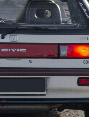 Civic ED / EF / EE - 88-91 - 4th Gen - rear reproduction sticker