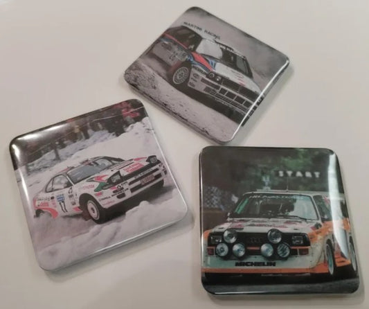 Magnets Rally Legends 5x5cm - Integrale Celica Quattro