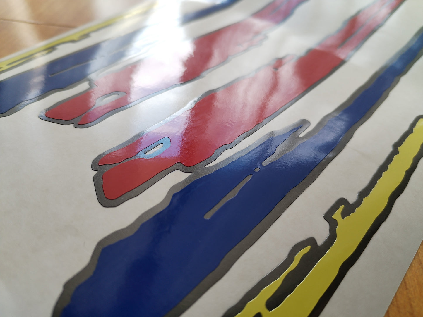 White/Dark Grey - 306 Rallye - Fits Peugeot - Reproduction Decal Sticker Kit