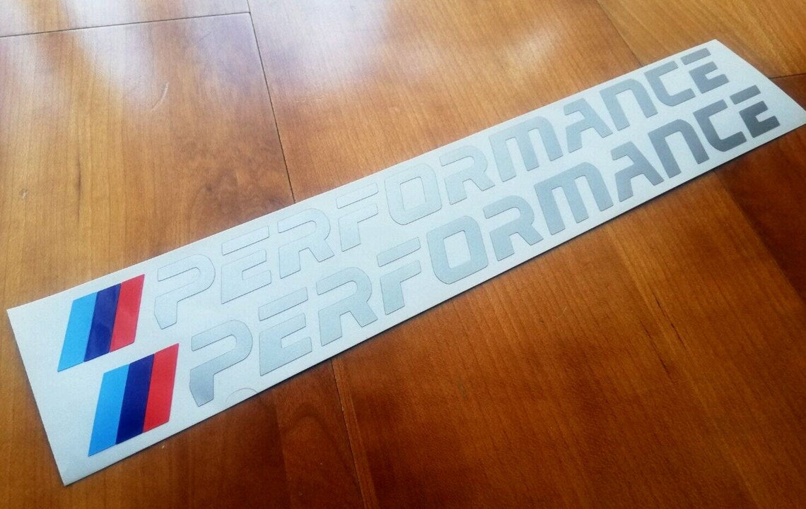 2x M Performance Side Decals - Fits BMW F33 420i 123d M2 M3 M4 - Sticker