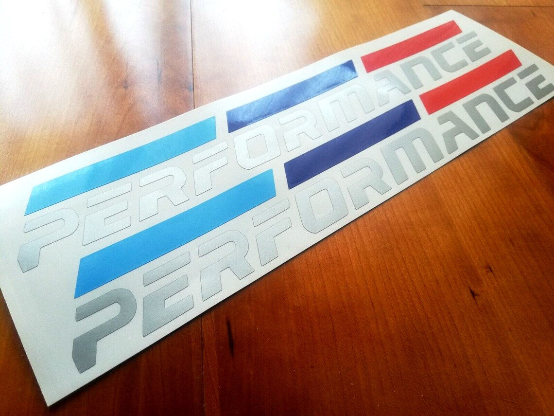 2x M Performance Side Decals - Fits BMW F33 E36 420i 123d M2 M3 M4 - Sticker