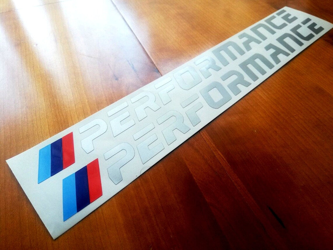 2x M Performance Side Decals - Fits BMW F33 420i 123d M2 M3 M4 - Sticker