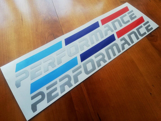 2x M Performance Side Decals - Fits BMW F33 E36 420i 123d M2 M3 M4 - Sticker