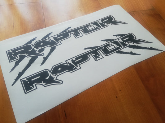Raptor Ranger Claw Scratch Decals Bedside Pick-Up - 66cm/27' - 4x4 Off Road - Fits Ford - Sticker