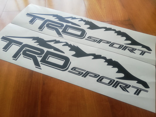 Sport TRD Bedside Decals Pick-Up - Off Road - Fits Tacoma Tundra - Sticker