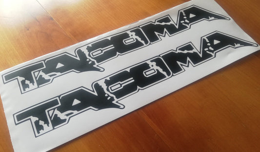 Bedside Tacoma Decals Pick-Up - 4x4 Off Road - Fits Tacoma Tundra - Sticker