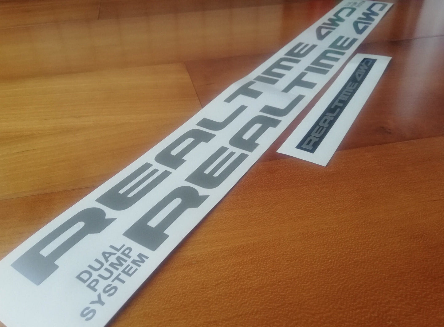 Realtime 4WD AWD Side Decals - Fits Civic Ek Eg Ef Cr-v All Wheel Drive - Reproduction Side Stickers