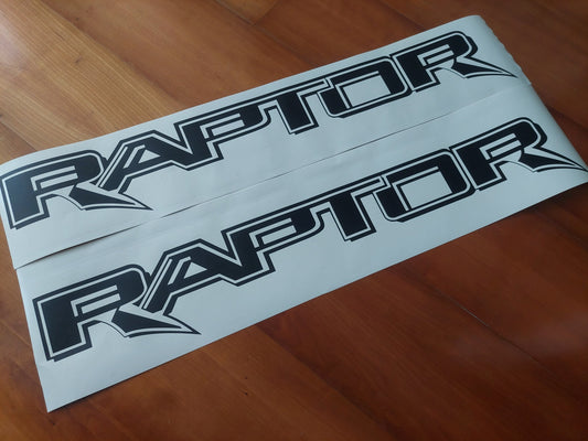 Raptor Ranger Sticker Bedside Pick-Up - 66cm/27' - 4x4 Off Road - Fits Ford - Decal