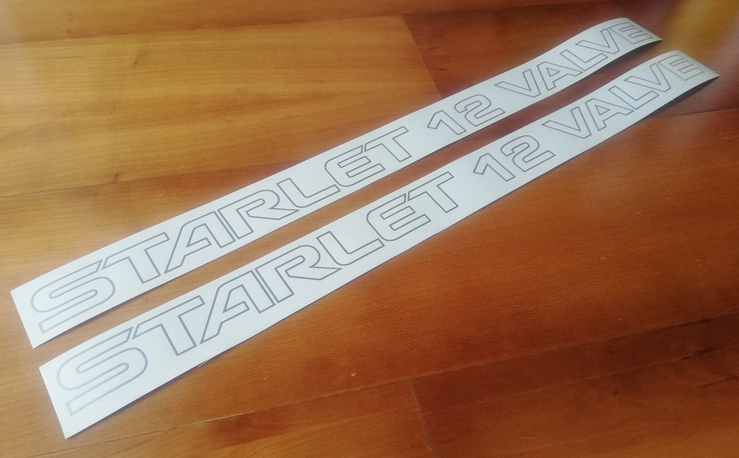 Starlet EP70 EP71 Side Decals - Starlet 12 Valve EP 70 Series 84-89  - Sticker Aftermarket