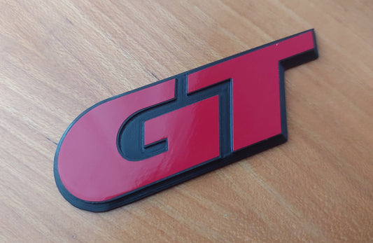 Polo MK2 GT Badge Lettering 3D - Fits Mark 2 Coupe GT - Aftermarket Emblem