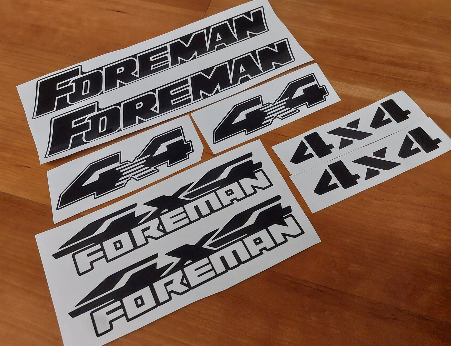 Fourtrax - Rancher - Foreman - Sticker Fits TRX 4x4 - ATV 4WD - Decals Kit