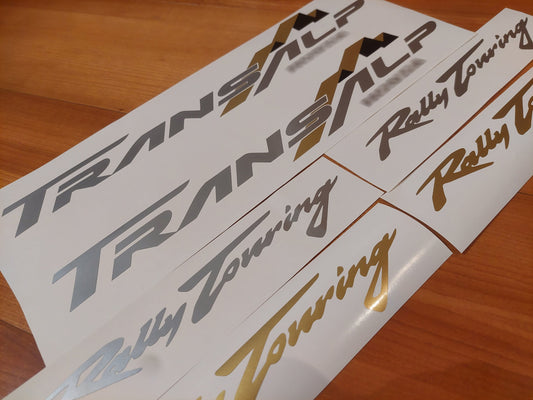 Decals Transalp 650 / 600 - Fits Rally Touring - Motorcycle - Bike - Stickers Kit