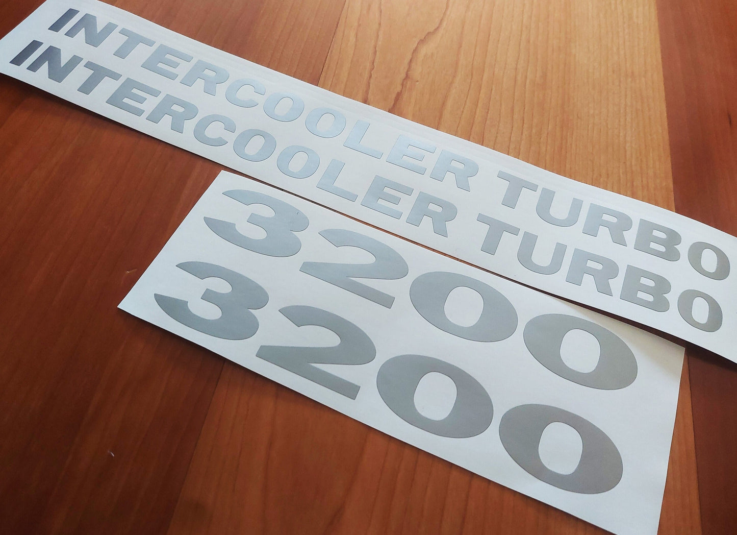 Decals Pajero Intercooler Turbo 3200 - Fits Mitsubishi - Reproduction Sticker Montero Shogun