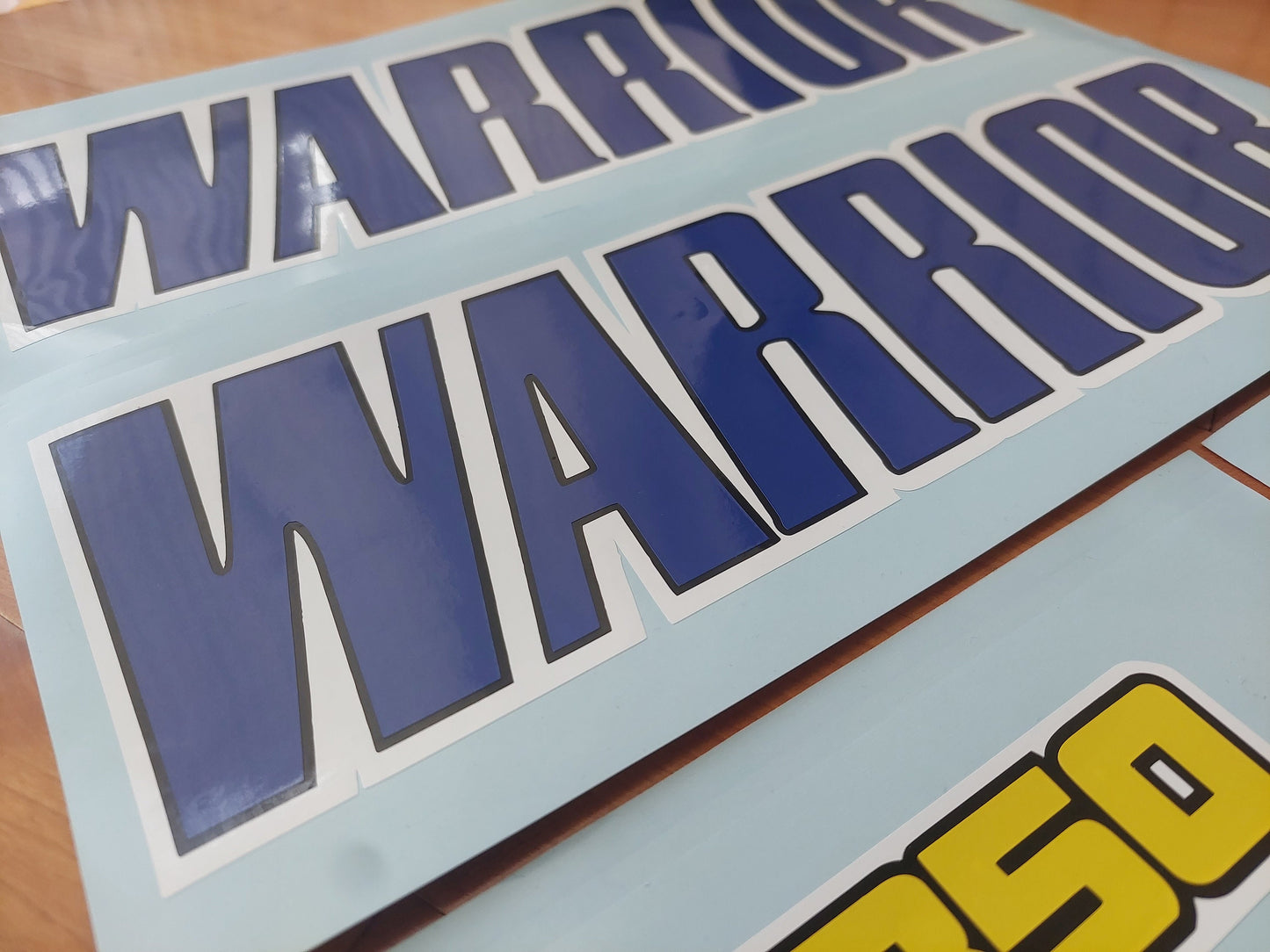 Warrior 350 Yamaha - YFM Quad Decals ATV 350 electric - Sticker kit