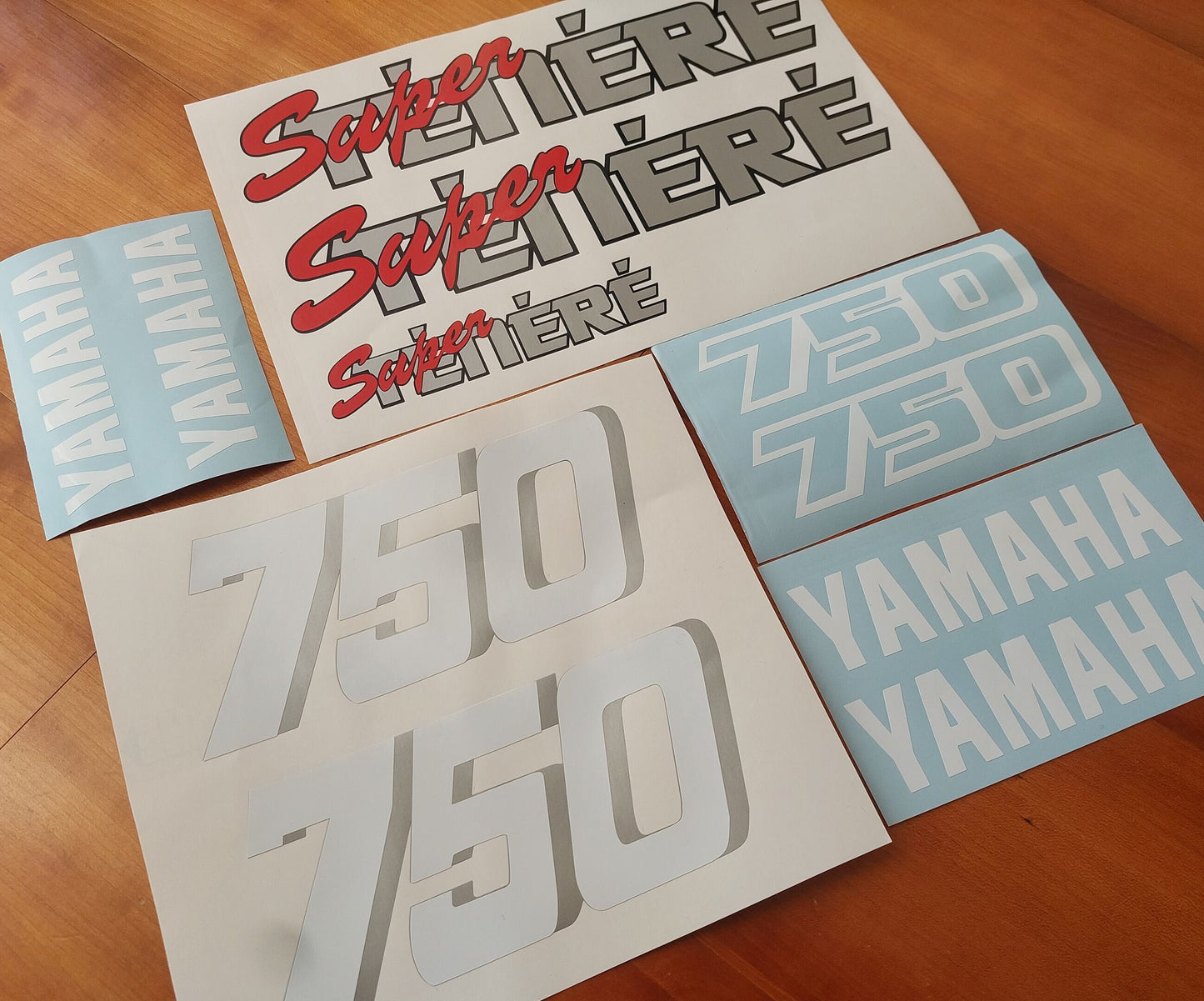 Decals Super Tenere 750 - Fits Supertenere - Motorcycle - Bike - Stickers Kit