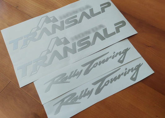 Decals Transalp - Fits Rally Touring - Motorcycle - Bike - Stickers Kit