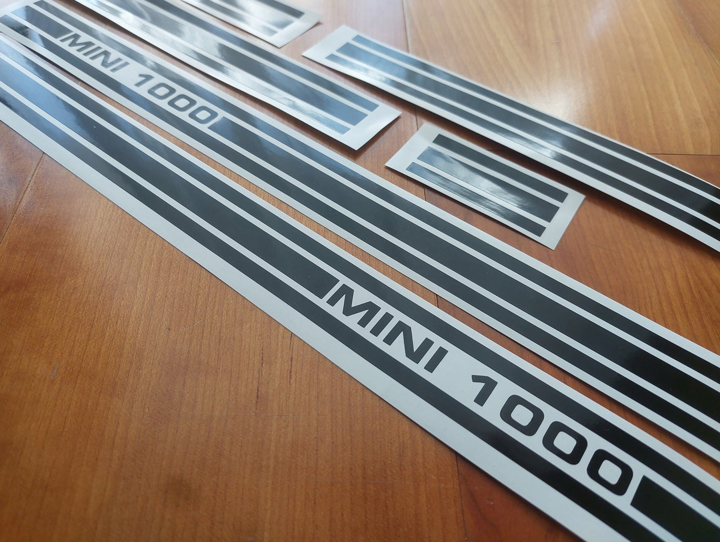 Classic Mini Cooper - 1275GT 1000 Cooper Side Stripes - Pin Stripes - Aftermarket Decal Sticker