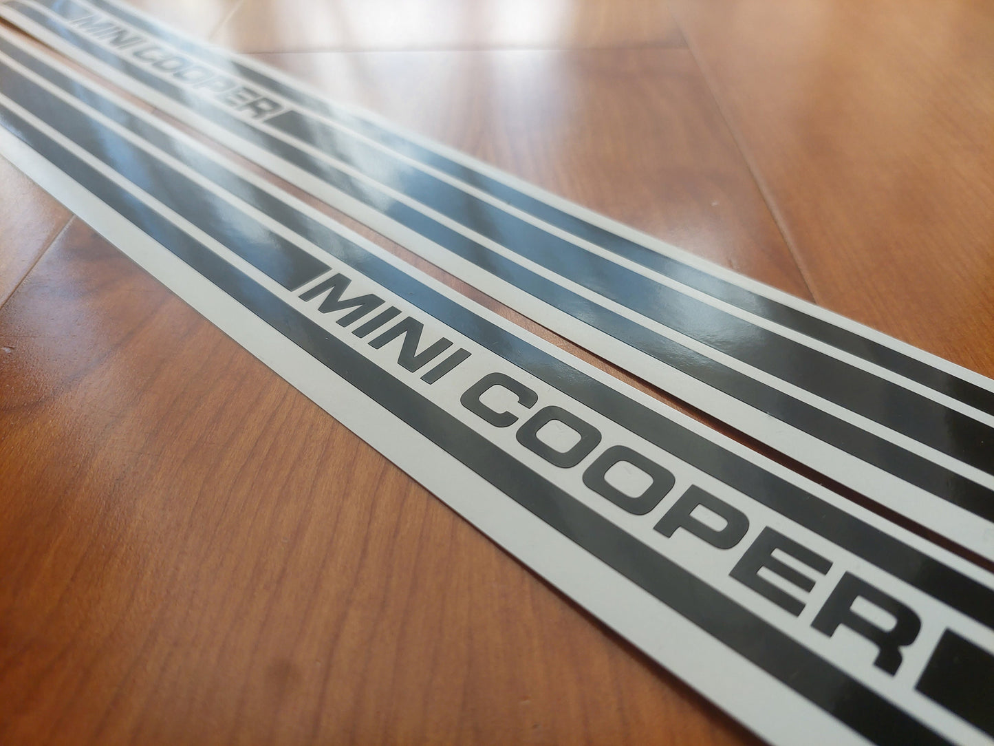 Classic Mini Cooper - 1275GT 1000 Cooper Side Stripes - Pin Stripes - Aftermarket Decal Sticker