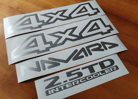 NAVARA 2.5TD Intercooler - Fits Navara 2.5 4x4 - Aftermarket Stickers