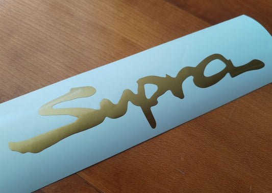 Supra MK4 Rear Sticker - Fits Supra 2JZ AE80 - Sticker Reproduction
