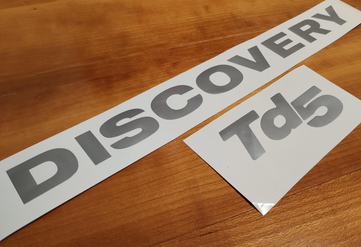 Tdi Performance Sticker Discovery Tdi Td5 series 1 compatible Stickers - 4x4 Aftermarket Rear ...