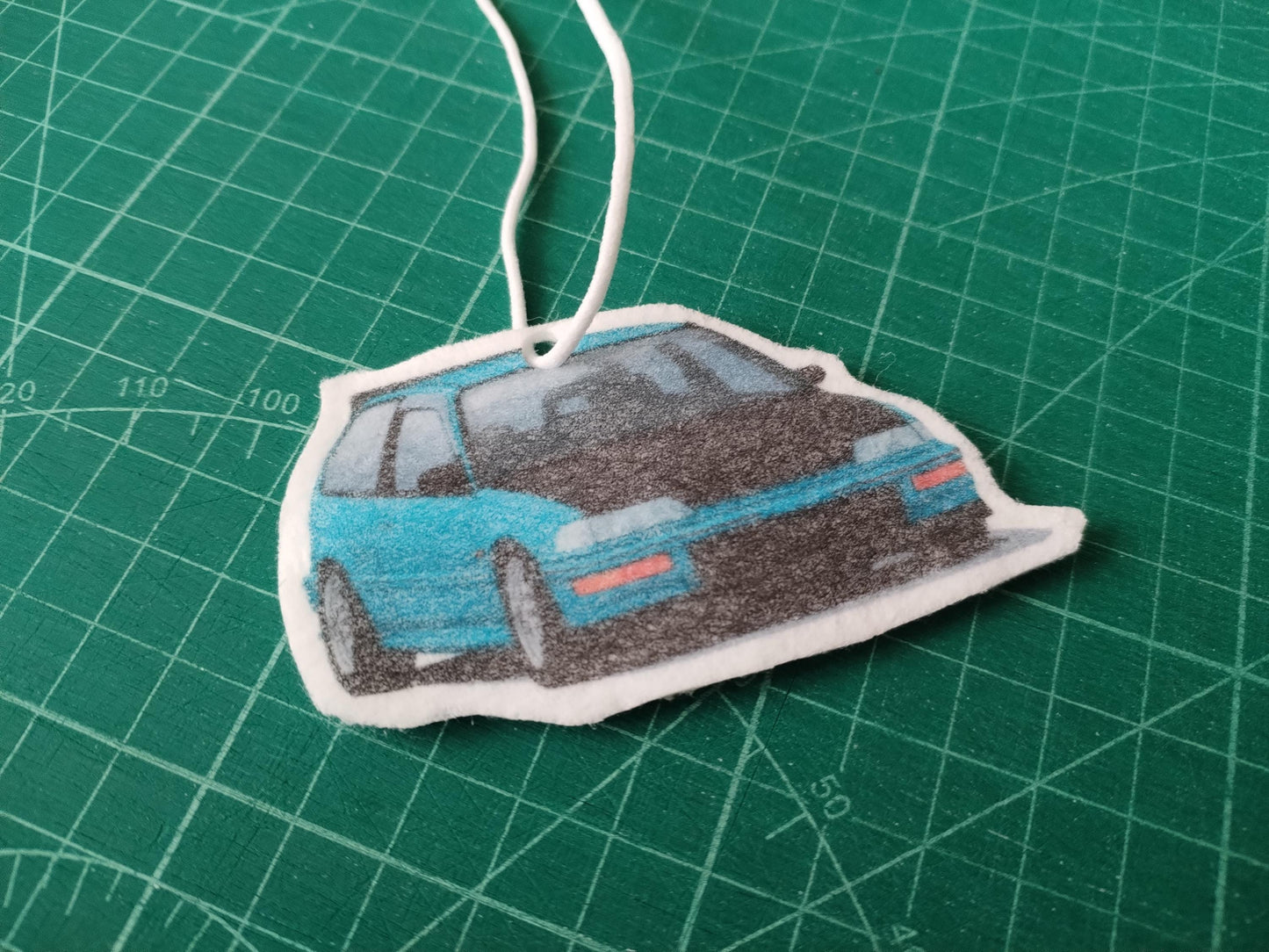 Car Scented Tree/Air Freshener JDM Legends - 8.5cm long - R34 Skyline GTR RX7 2JZ Supra Civic Integra DC2