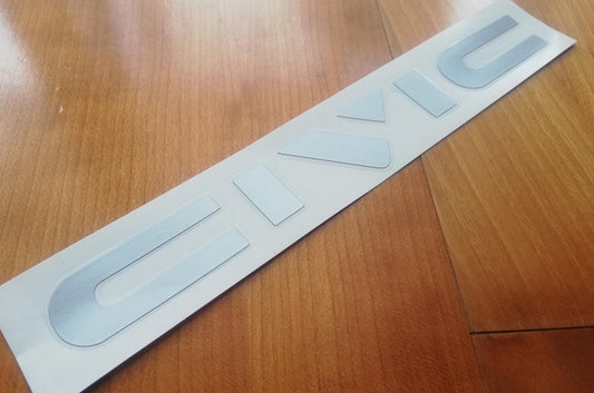 Reflective Civic 88-91 - ED / EF / Ee - 4th gen - Rear Reflective Sticker