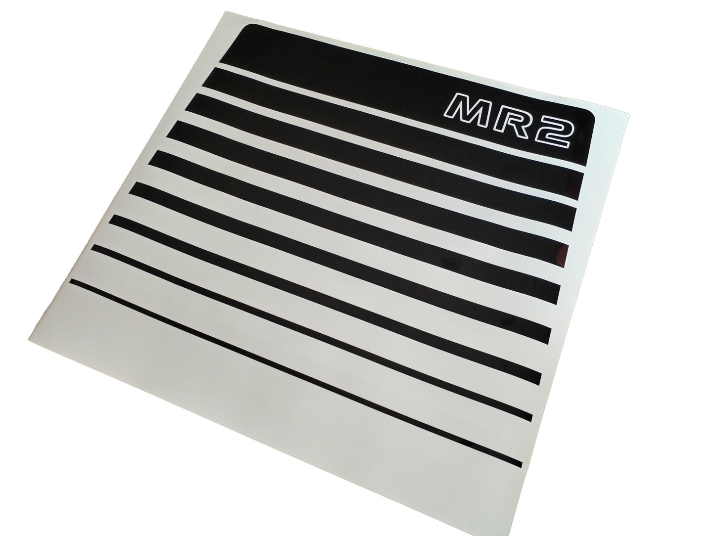 MR2 MK1 AW11 Decal Hood Bonnet Stripe - Fits MR2 84-88 - Twin Cam 16 Sticker Reproduction