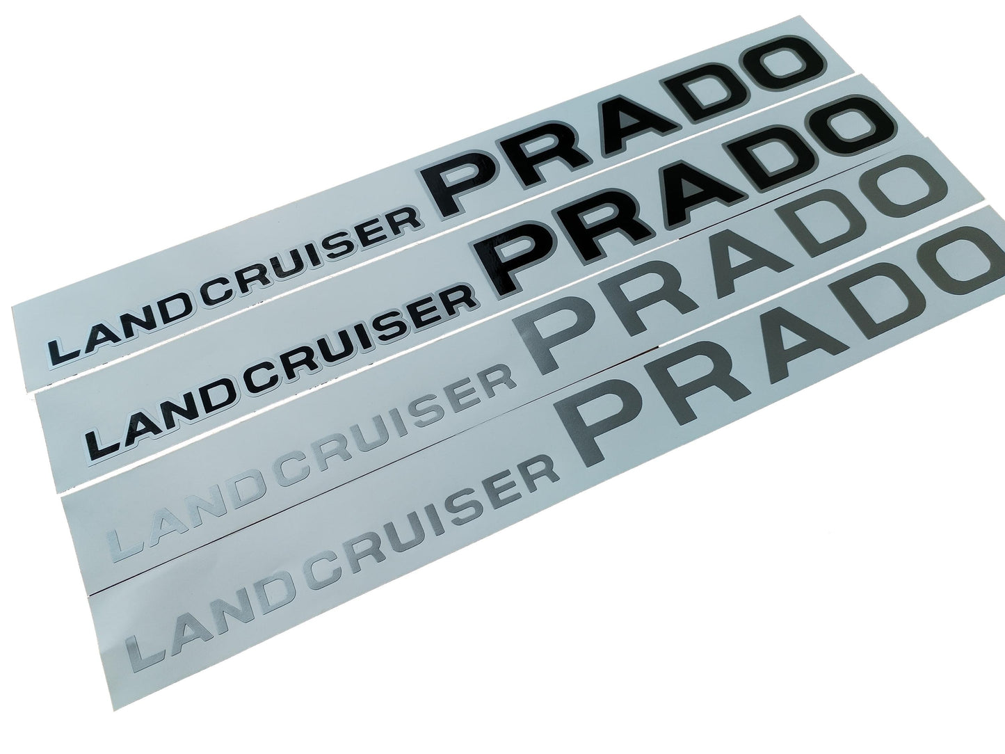 2x Stickers Land Cruiser Prado - Fits LandCruiser Turbo - 4x4 off road - Aftermarket Decal