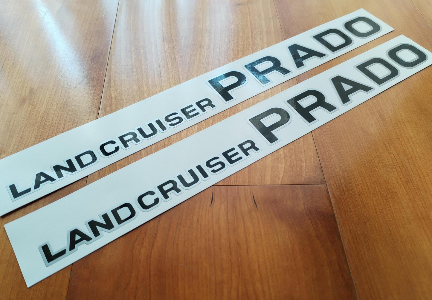 2x Stickers Land Cruiser Prado - Fits LandCruiser Turbo - 4x4 off road - Aftermarket Decal