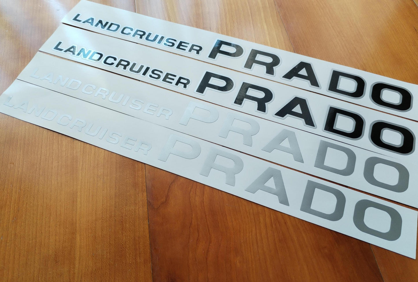 2x Stickers Land Cruiser Prado - Fits LandCruiser Turbo - 4x4 off road - Aftermarket Decal