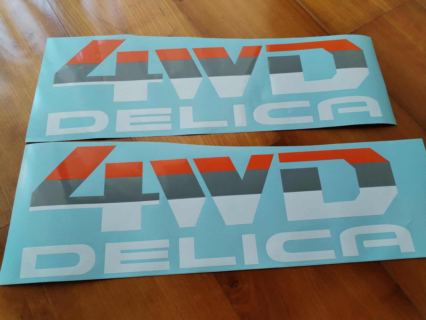 Decals Delica L300 4x4 - Off Road 4WD Van Aftermarket Stickers