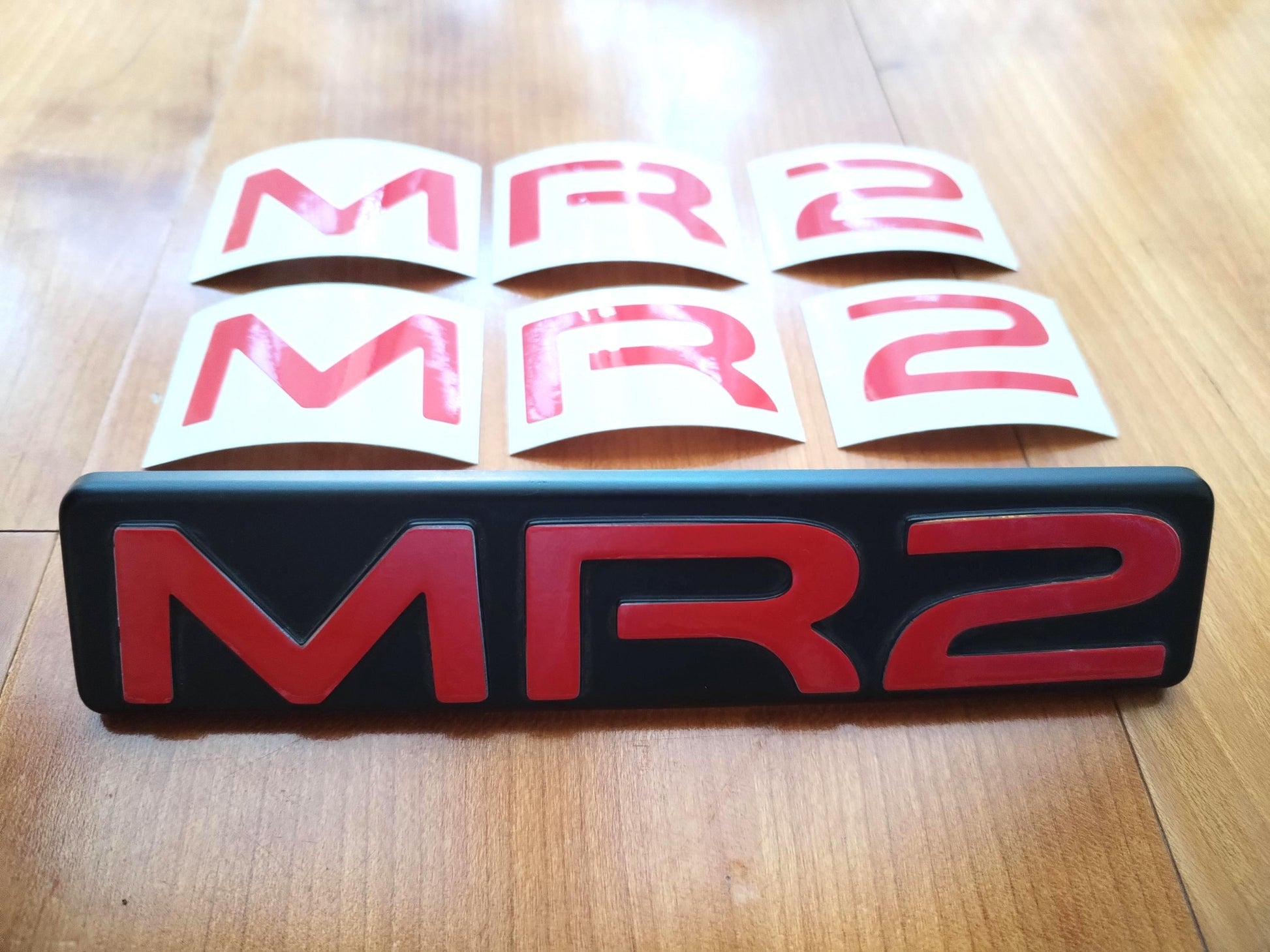 MR2 MK2 rear badge overlay Decal - Fits MR2 SW20 89-99 (Zenki ...