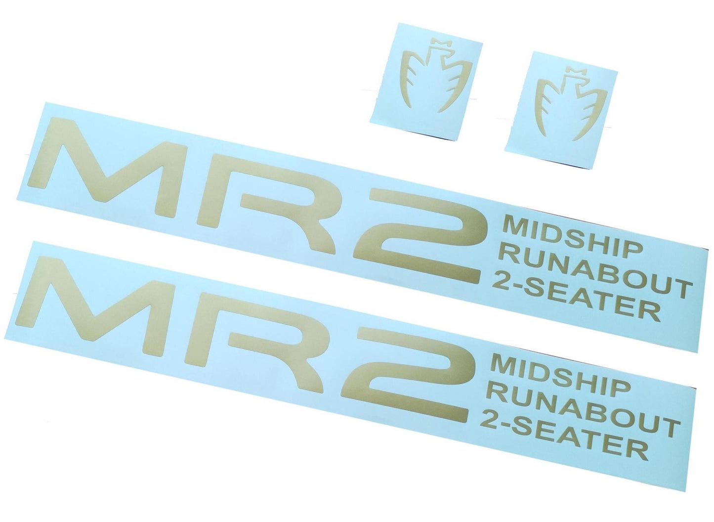 MR2 MK2 Side Door Stickers - Midship Runabout 2 Seater - Fits MR2 SW20 89-99