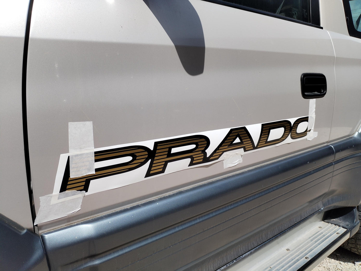 Side Stickers Land Cruiser Prado - Fits LandCruiser Turbo - 4x4 off road - Aftermarket Decal