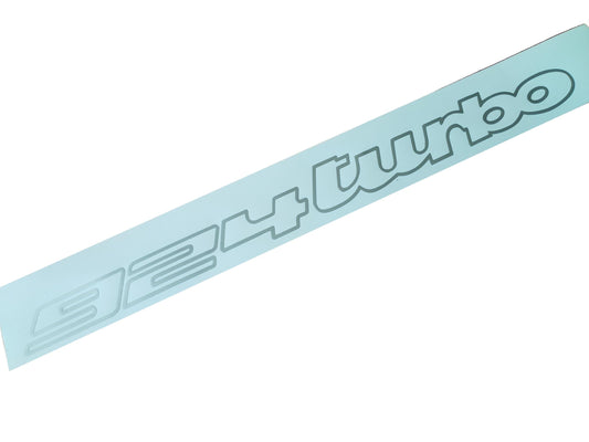 924 Turbo Rear Sticker - Fits 924 S turbo boot decal - Zen Graphics - Aftermarket Stickers