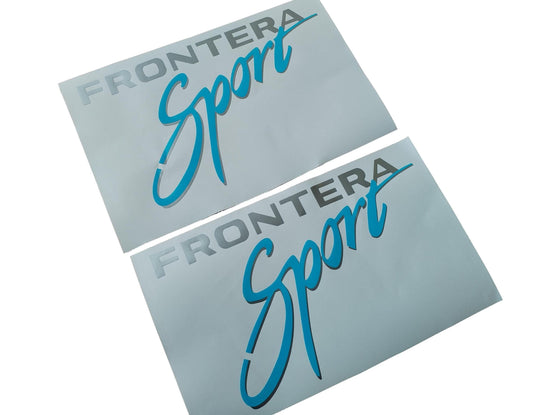 Decals Frontera Sport - Fits Opel Frontera - Aftermarket Sticker