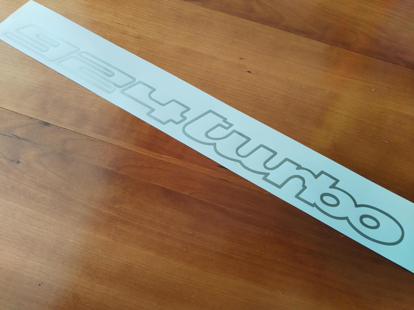 924 Turbo Rear Sticker - Fits 924 S turbo boot decal - Zen Graphics - Aftermarket Stickers