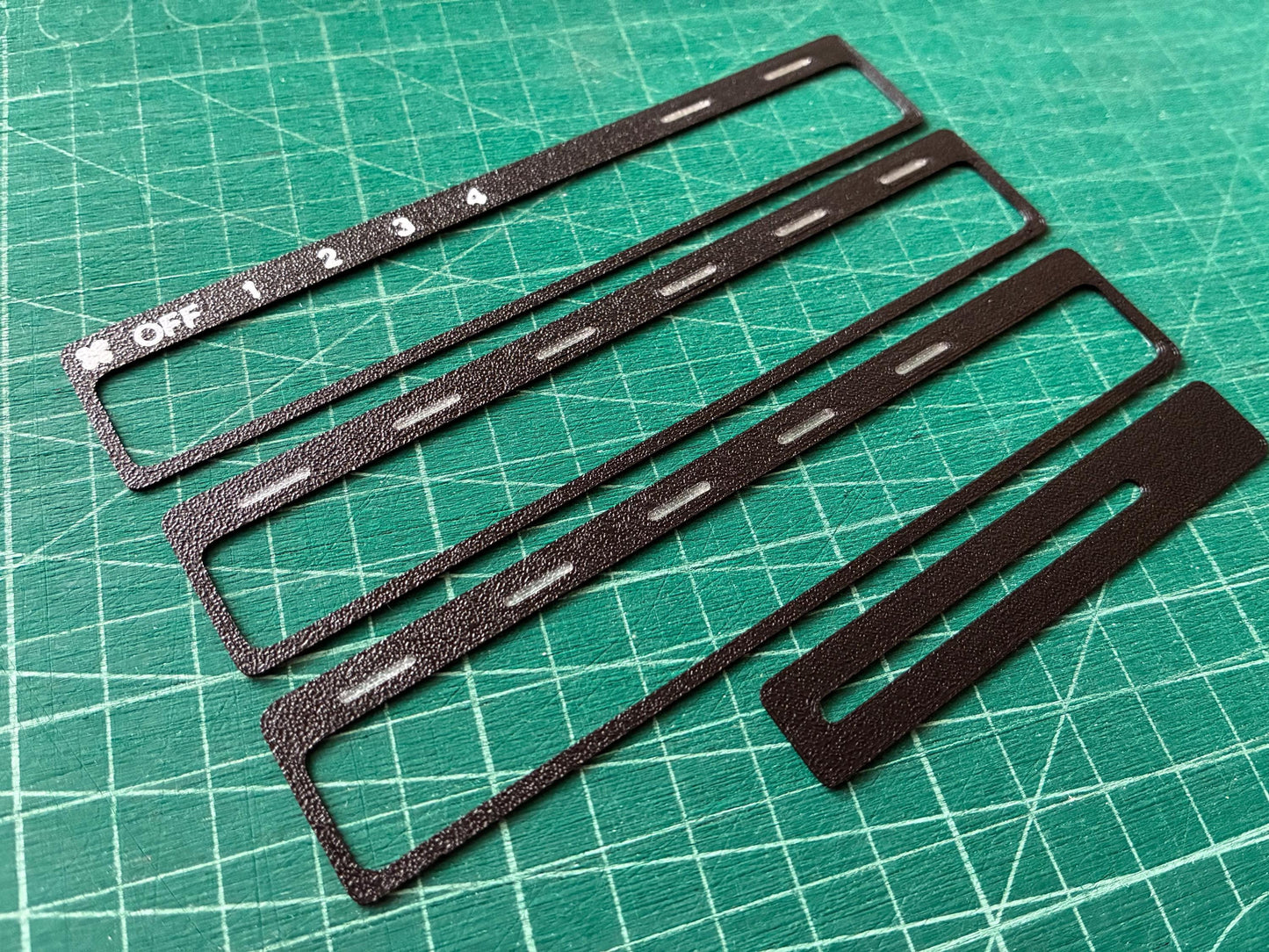 A/C Climate Control Plates Number for CRX - Ed / Ef / Ee - 88-91 CR-X Dx Hf Si