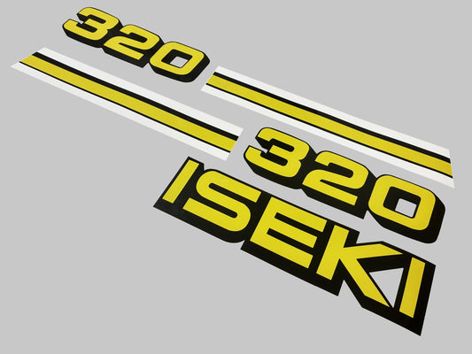 320 Tractor - Decal Fits Iseki - Farming - Stickers Aftermarket
