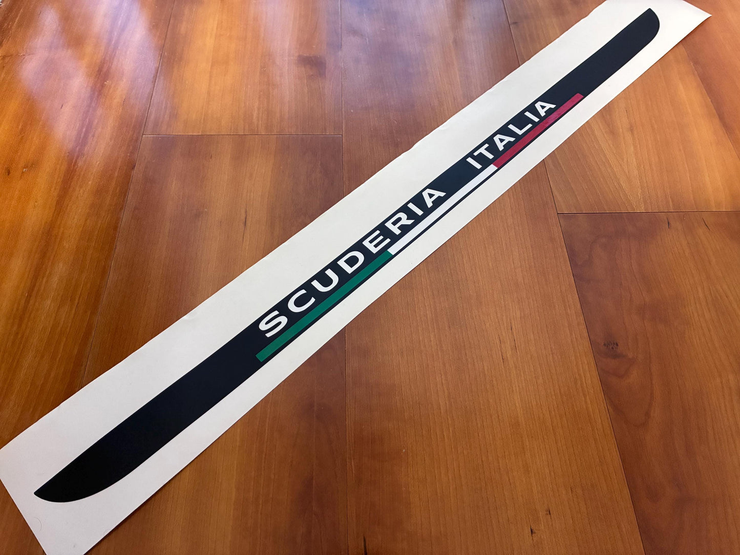 Rear Boot Strip Sticker - Fits 595/695 Essesse Scuderia Competizione Abarth 500 - Decal Vinyl