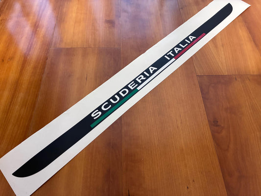 Rear Boot Strip Sticker - Fits 595/695 Essesse Scuderia Competizione Abarth 500 - Decal Vinyl