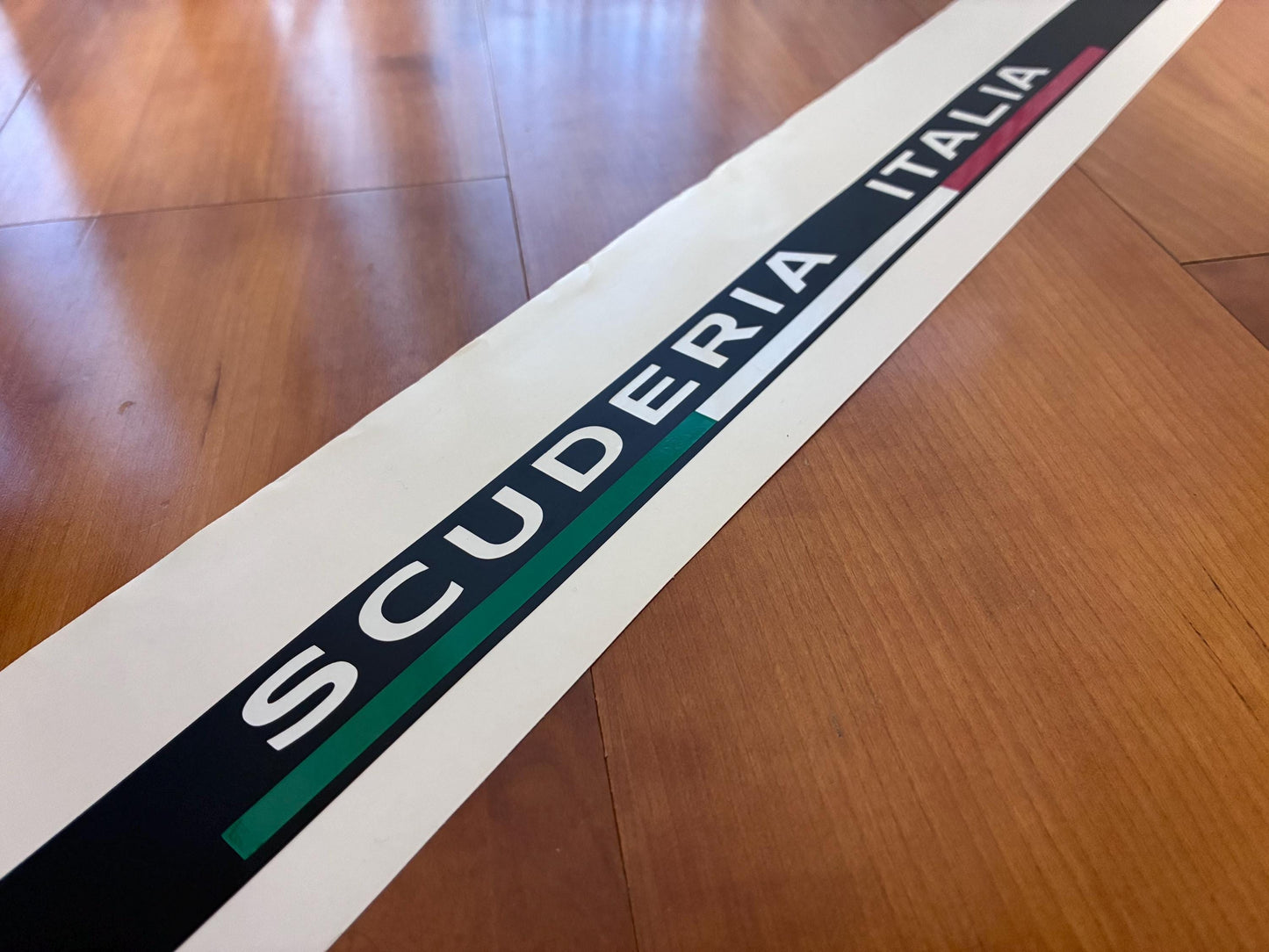 Rear Boot Strip Sticker - Fits 595/695 Essesse Scuderia Competizione Abarth 500 - Decal Vinyl