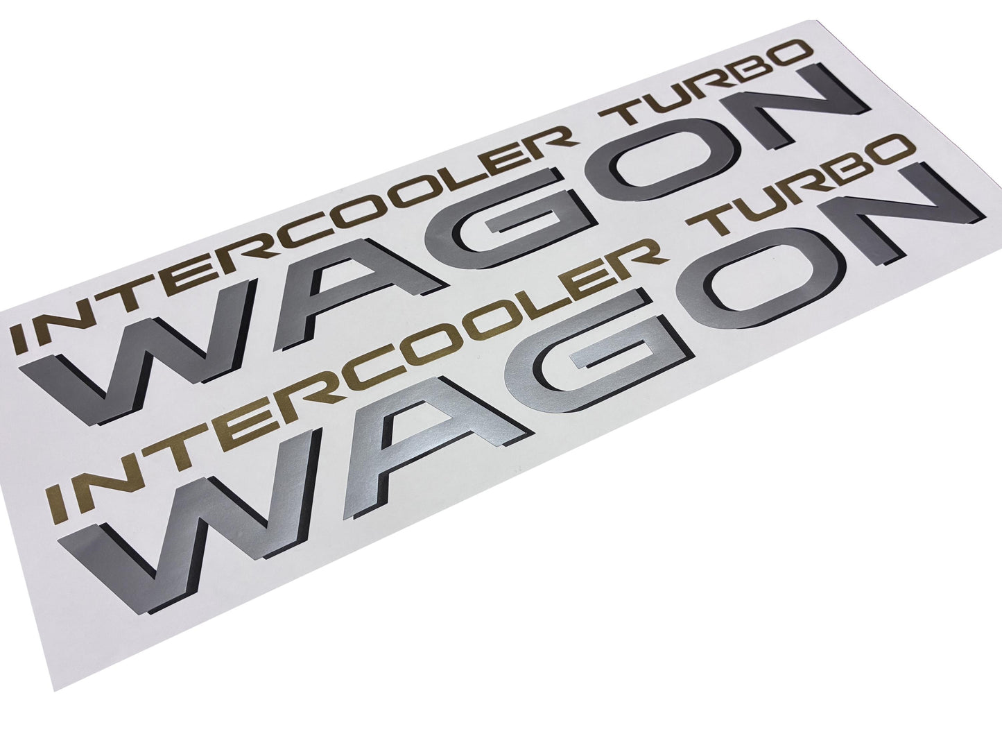 MK1 Pajero Shogun Side Decals Wagon - Fits Mitsubishi Intercooler Turbo Wagon - Sticker